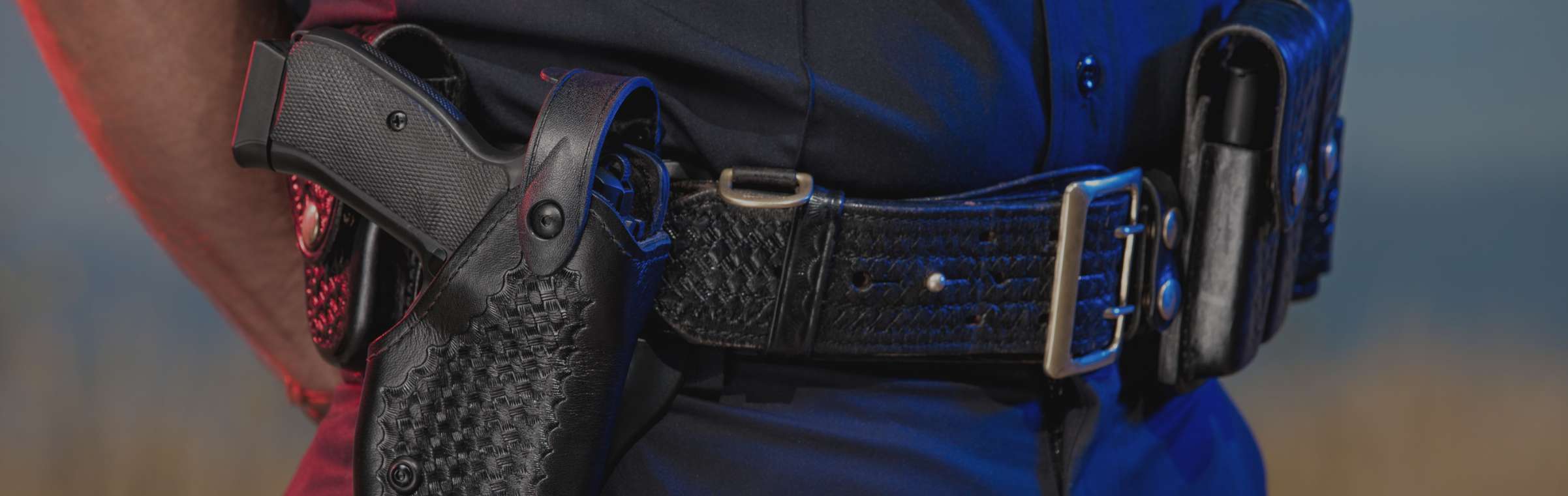 police car storage drawers